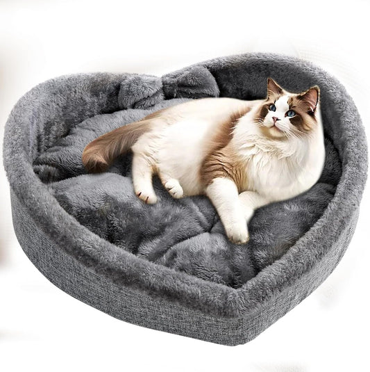 Cozy Heart Pet Bed