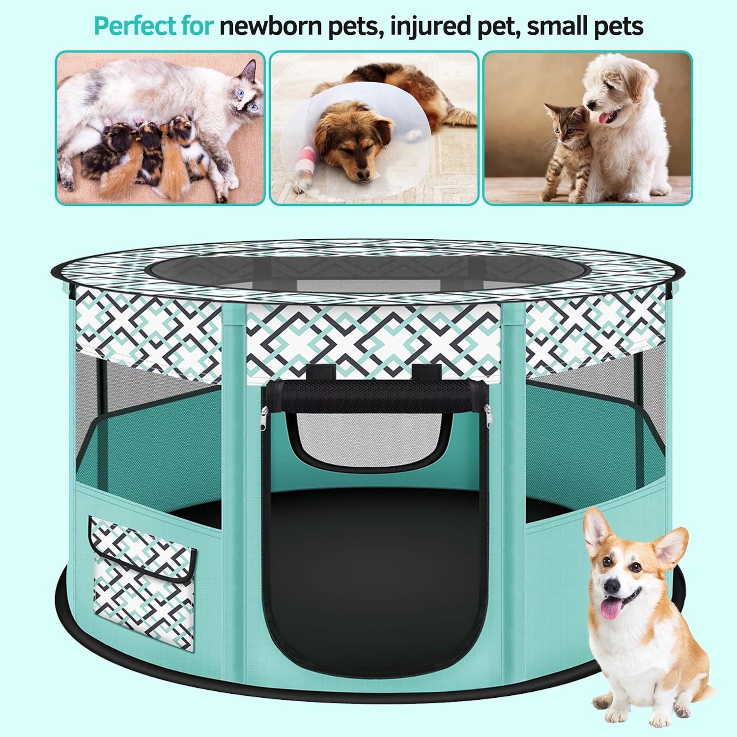 Large Portable Pet Playpen