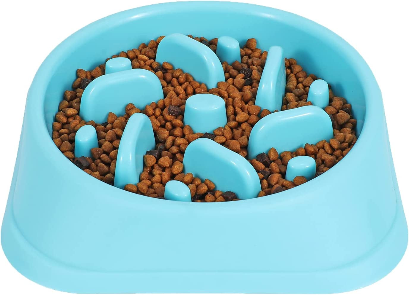 Dog Feeder Slow Eating Pet Bowl